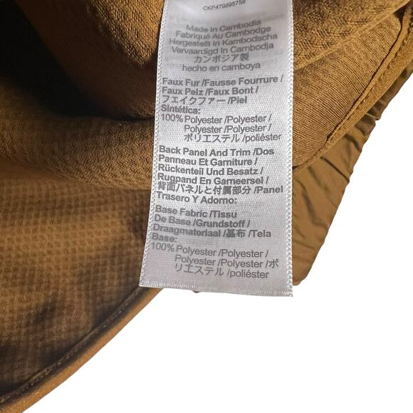 Madewell Brown Faux Shearling Half Zip Pullover Sweater Size Small - Picture 9 of 12